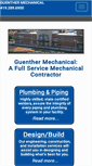 Mobile Screenshot of guenthermechanicalinc.com